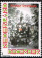 personalised stamp of The Netherlands with trains, trams, stations etc